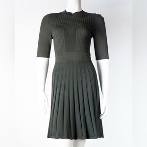 Ted Baker Dark Green Midi Dress